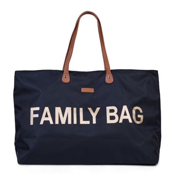 Sac à langer Family Bag - Noir / Or