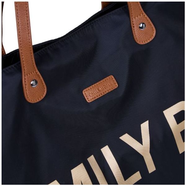Sac à langer Family Bag - Noir / Or