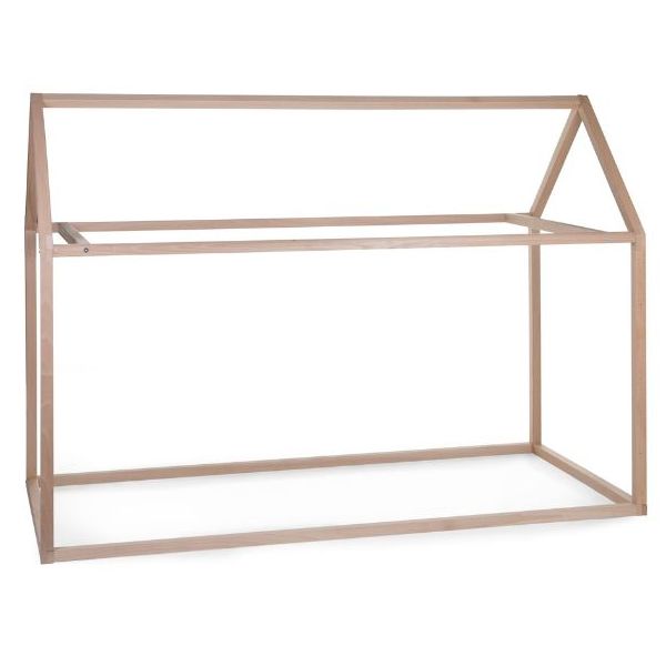 Lit Cabane 90 x 200 cm - Naturel