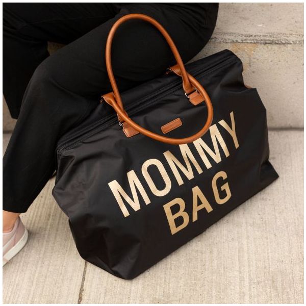 Sac à langer Mommy Bag - Noir / Or