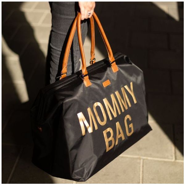 Sac à langer Mommy Bag - Noir / Or