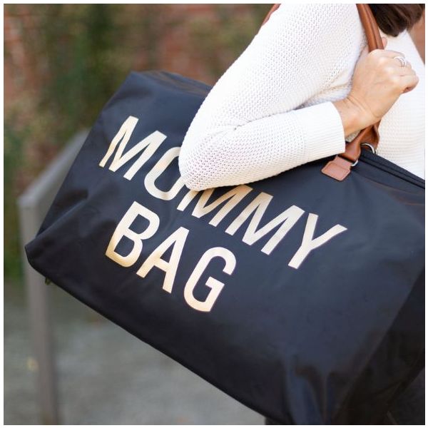 Sac à langer Mommy Bag - Noir / Or
