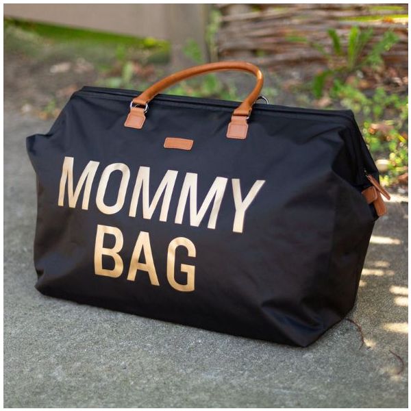 Sac à langer Mommy Bag - Noir / Or