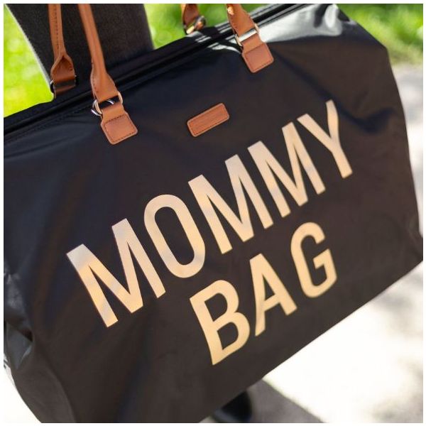 Sac à langer Mommy Bag - Noir / Or