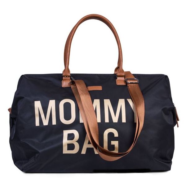 Sac à langer Mommy Bag - Noir / Or