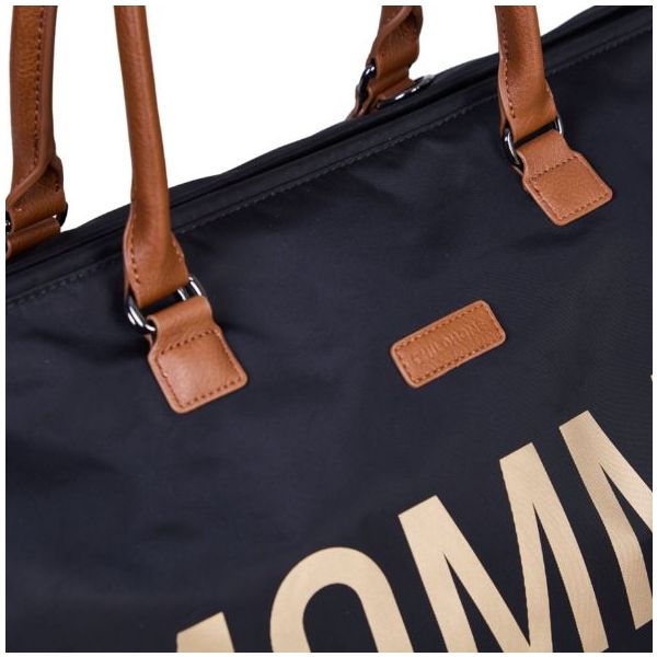Sac à langer Mommy Bag - Noir / Or