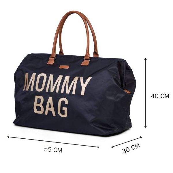 Sac à langer Mommy Bag - Noir / Or