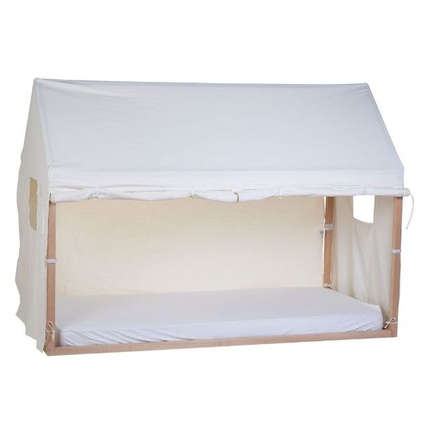 Tissu pour lit Cabane 90 x 200 cm - Blanc