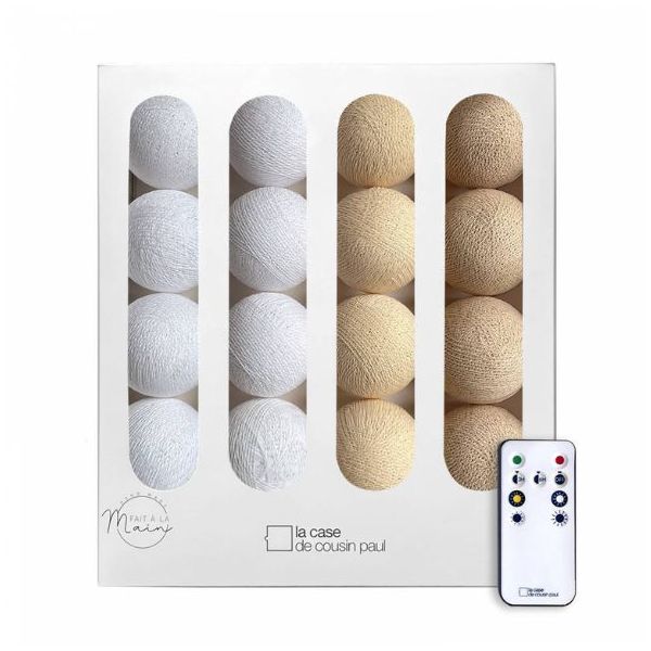 Guirlande lumineuse à LED avec télécommande - La Pie