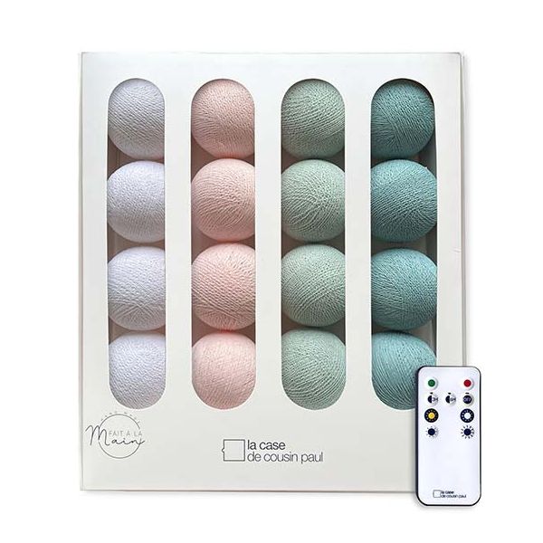 Guirlande lumineuse à LED avec télécommande - Nymphéas