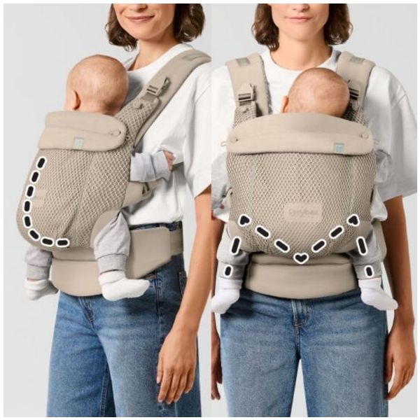 Porte-bébé Amya - Beige Amande