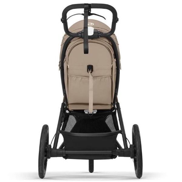 Avi Spin Stroller - Black / Almond Beige