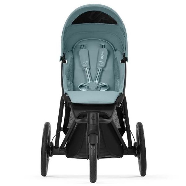 Avi Spin Stroller - Black / Stormy Blue