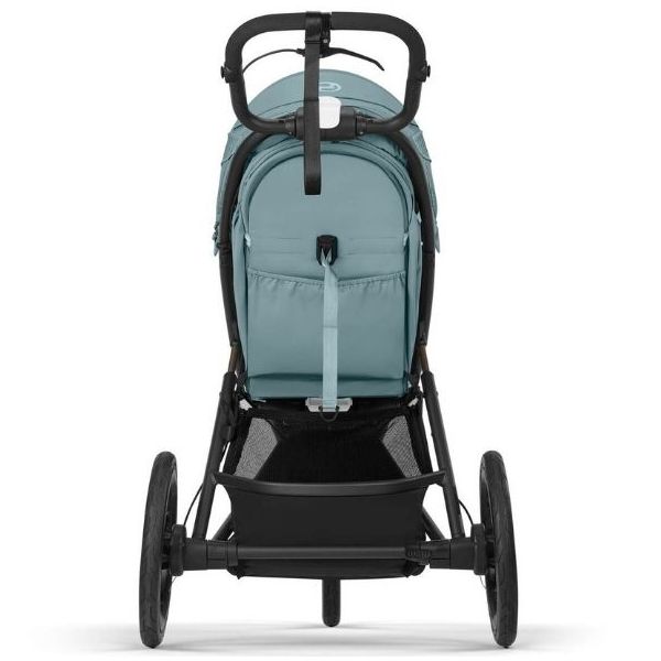 Avi Spin Stroller - Black / Stormy Blue