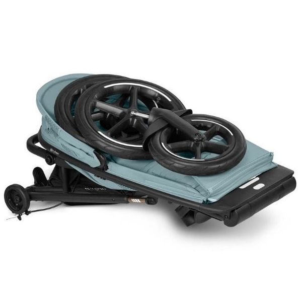 Avi Spin Stroller - Black / Stormy Blue