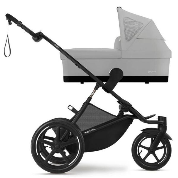 Avi Spin Stroller - Black / Fog Grey