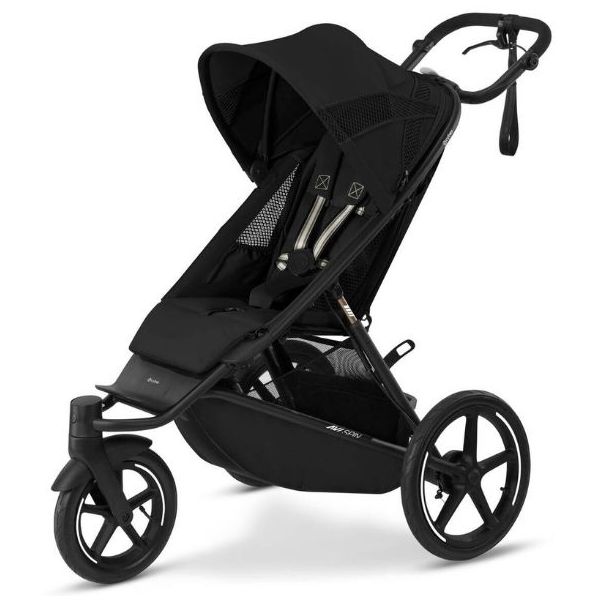 Avi Spin Stroller - Black / Moon Black