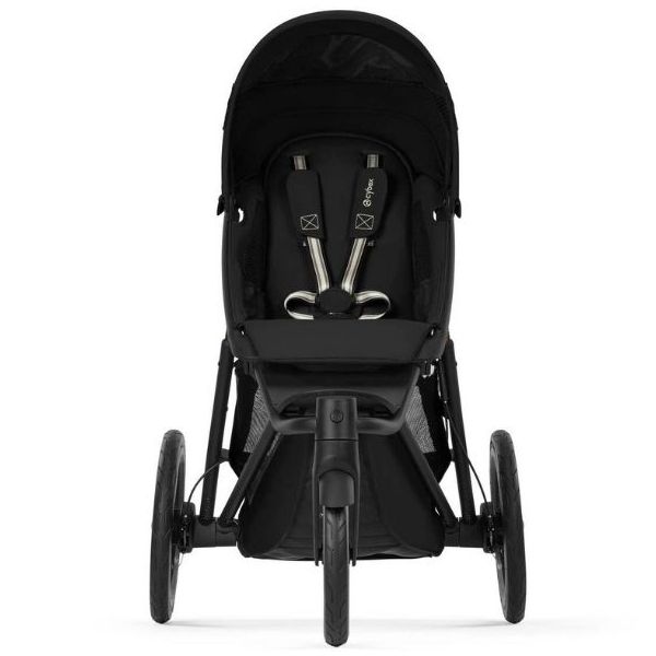 Avi Spin Stroller - Black / Moon Black