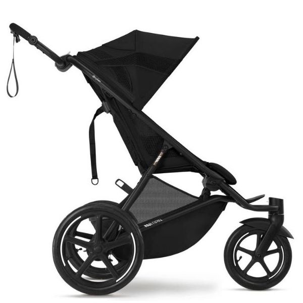 Avi Spin Stroller - Black / Moon Black