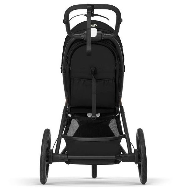 Avi Spin Stroller - Black / Moon Black