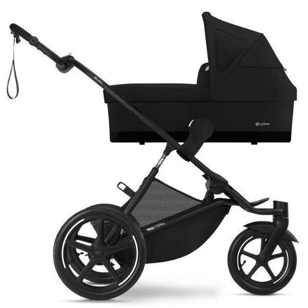 Avi Spin Stroller - Black / Moon Black