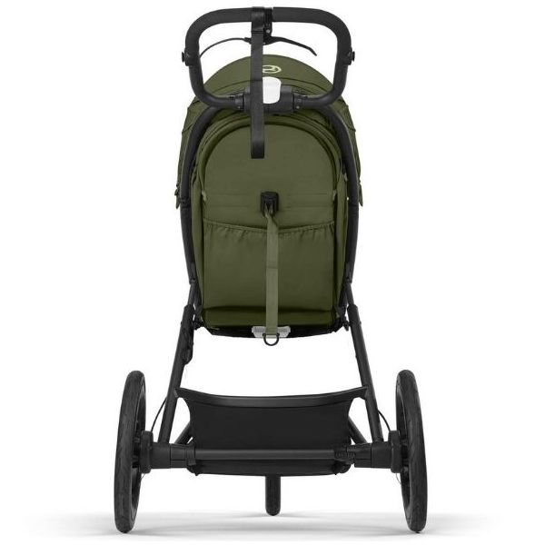 Poussette 2e âge Avi Spin - Noir / Vert Mousse