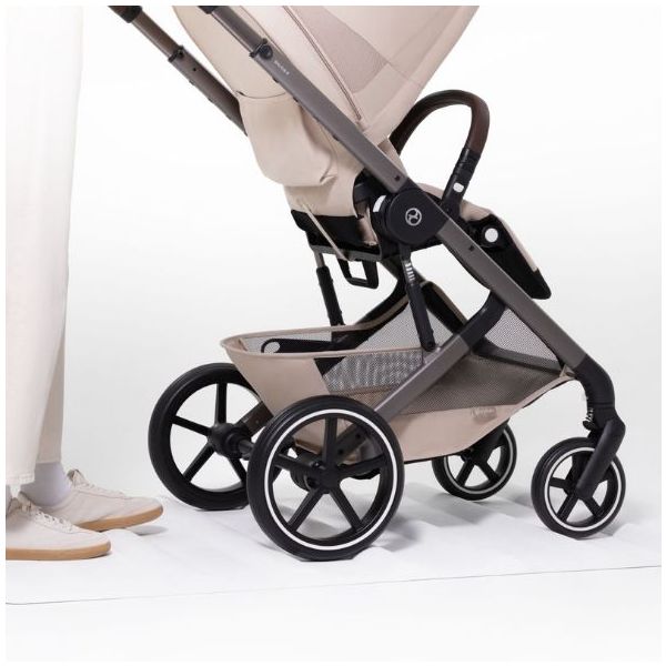 Poussette Naissance et 2e âge Balios S Lux - Nacelle pliable - Beige Amande