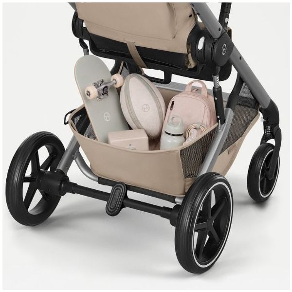 Poussette Naissance et 2e âge Balios S Lux - Nacelle pliable - Beige Amande