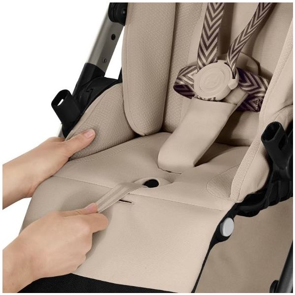 Poussette Naissance et 2e âge Balios S Lux - Nacelle pliable - Beige Amande