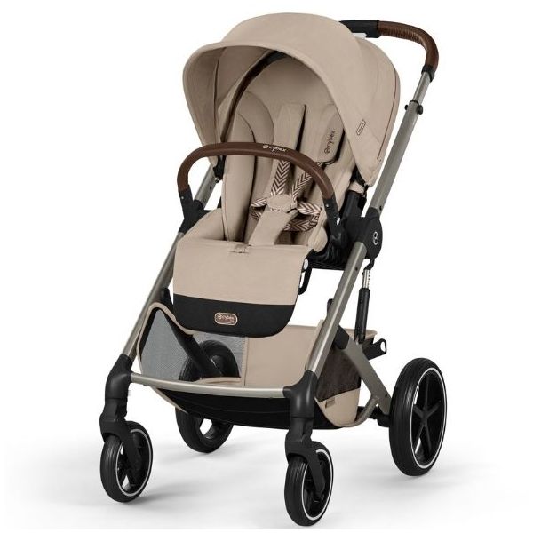 Poussette Naissance et 2e âge Balios S Lux - Nacelle pliable - Beige Amande