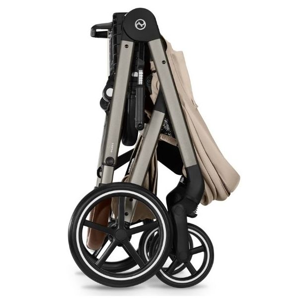 Poussette Naissance et 2e âge Balios S Lux - Nacelle pliable - Beige Amande