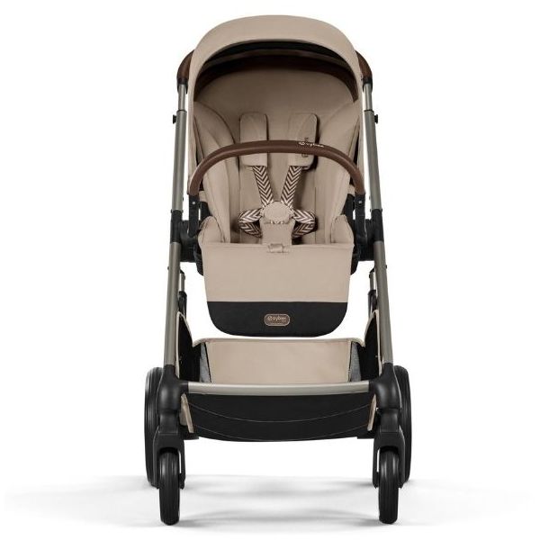 Poussette Naissance et 2e âge Balios S Lux - Nacelle pliable - Beige Amande