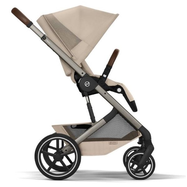Poussette Naissance et 2e âge Balios S Lux - Nacelle pliable - Beige Amande