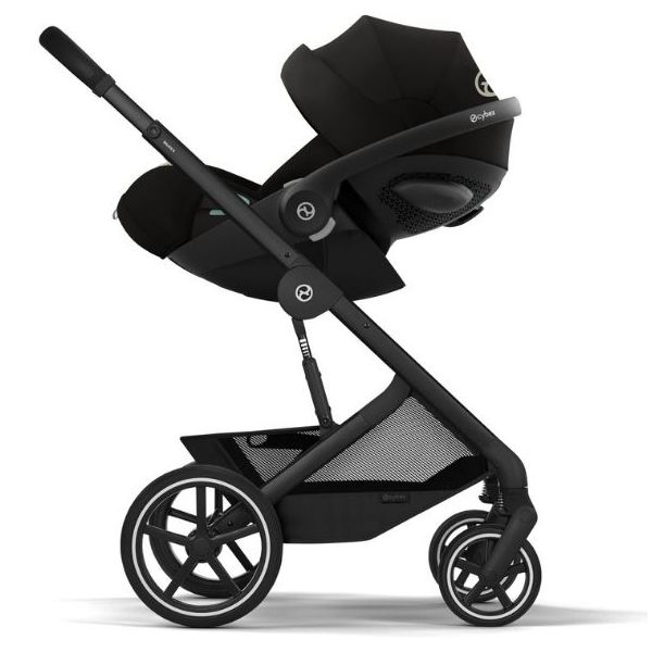 Kinderwagen Balios S Lux mit Liegewanne und Sitz - altbare Liegewanne - Schwarz