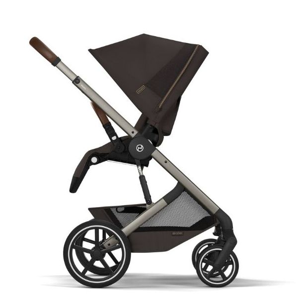Poussette Naissance et 2e âge Balios S Lux - Nacelle pliable - Marron Chocolat