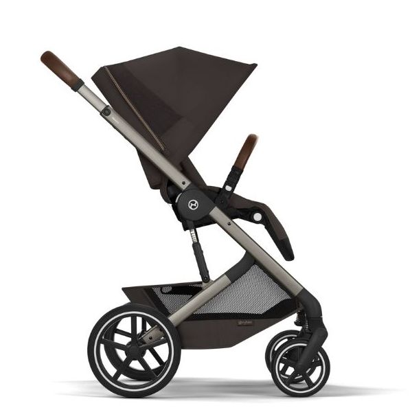 Poussette Naissance et 2e âge Balios S Lux - Nacelle pliable - Marron Chocolat