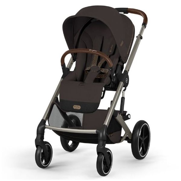 Poussette Naissance et 2e âge Balios S Lux - Nacelle pliable - Marron Chocolat