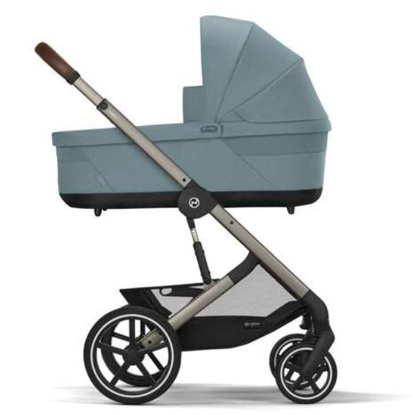 Balios S Lux Stroller - Taupe / Stormy Blue