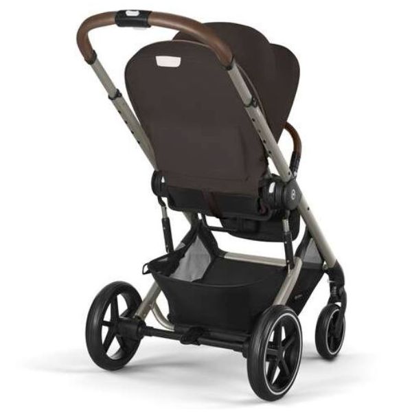 Poussette 2e âge Balios S Lux - Taupe / Marron Chocolat