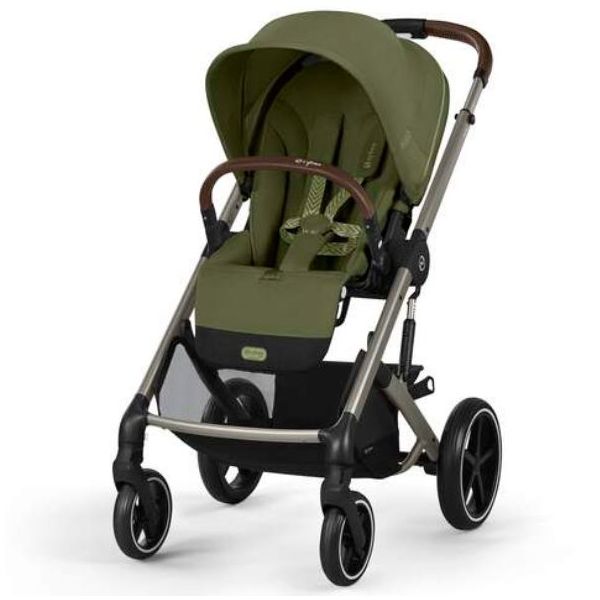 Balios S Lux Stroller - Taupe / Moss Green
