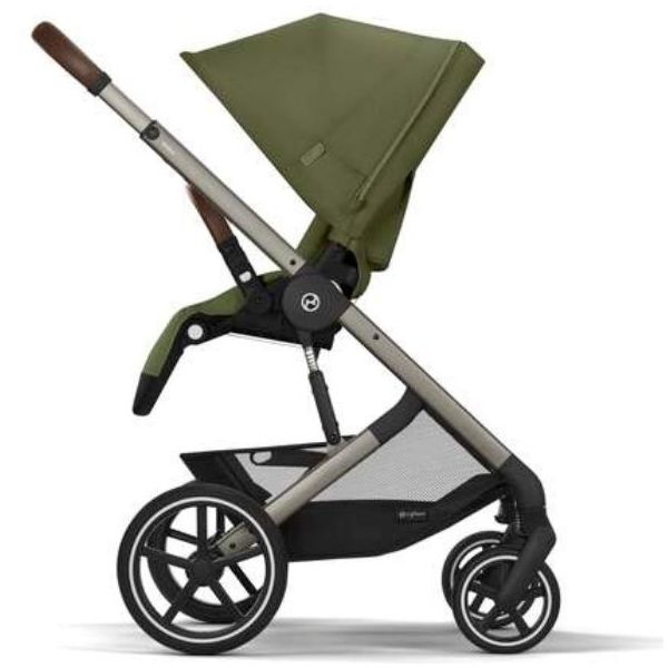 Balios S Lux Stroller - Taupe / Moss Green