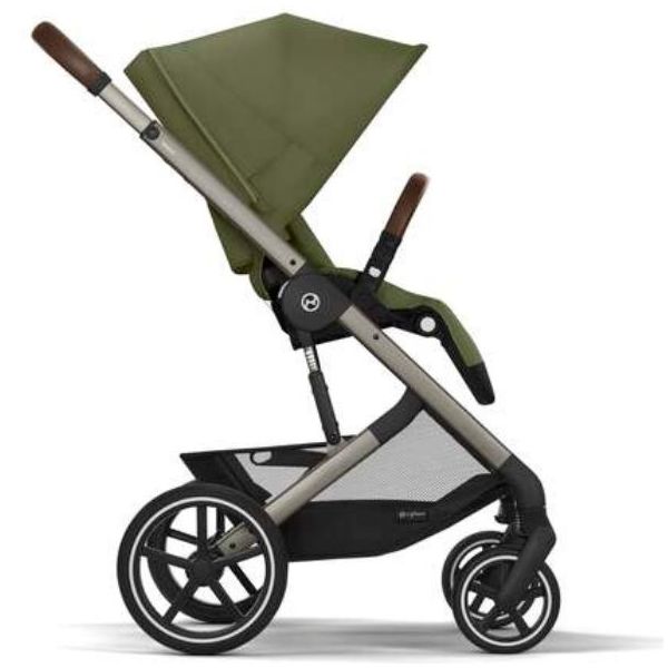 Balios S Lux Stroller - Taupe / Moss Green
