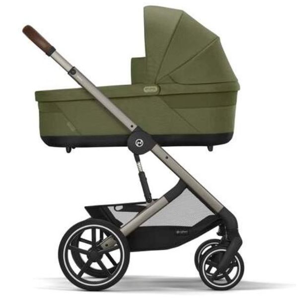 Balios S Lux Stroller - Taupe / Moss Green