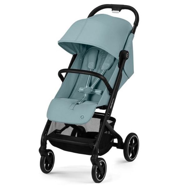 Beezy Compact Seat Stroller - Black / Stormy Blue