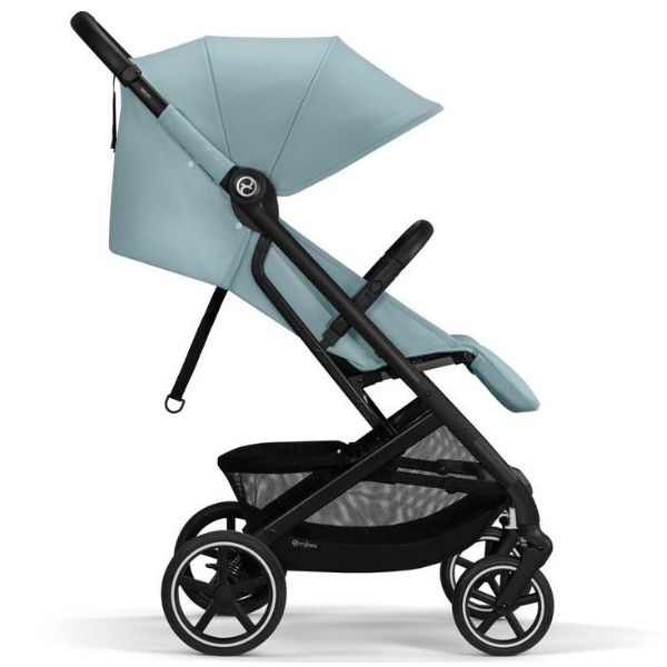 Beezy Compact Seat Stroller - Black / Stormy Blue