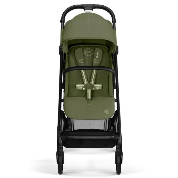 Poussette Compacte Beezy - Noir / Vert Mousse