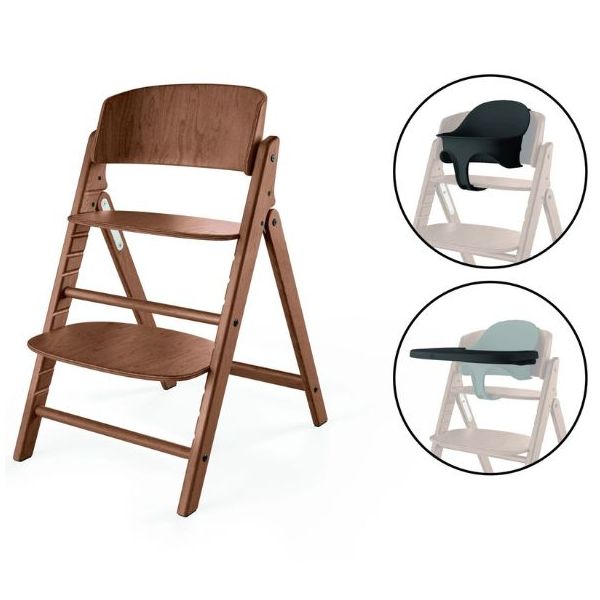 Click & Fold 3-in-1 Chair - All Natural Dark
