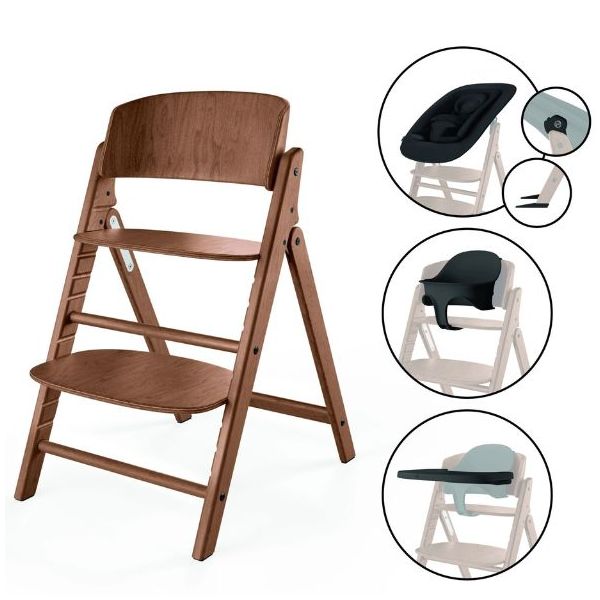Click & Fold 4-in-1 Chair - All Natural Dark