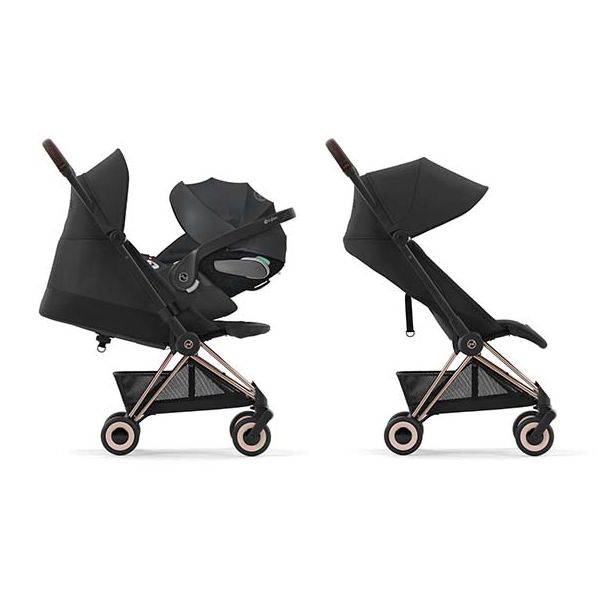 Poussette Compacte Coya - Rosegold / Rose Pêche