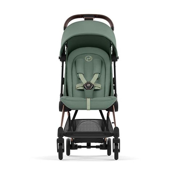 Poussette Compacte Coya - Rosegold / Vert Feuille